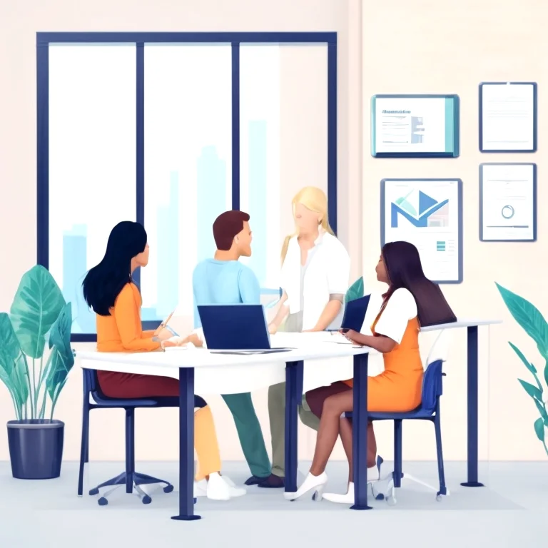 Berufstätige lernen in modernen Seminarräumen bei ProfiNow